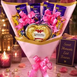Chocolate gift bouquet